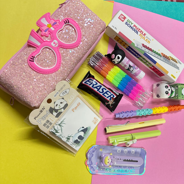 Stationery & Pencil Case combo - KIQOO