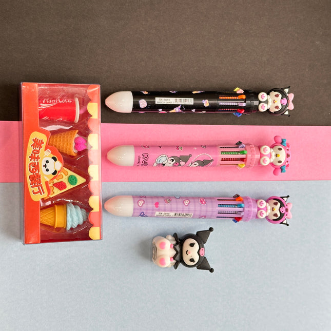 Kawai Stationery Mega Combo - KIQOO