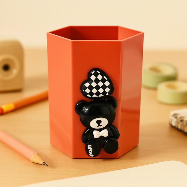 Kiqoo StyleBear Pen Stand 🐻🖊️