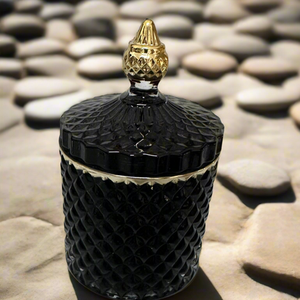 Scented glass jar candle - KIQOO