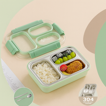 Kiqoo Bright Bite Bento Leak-Proof Lunch Box