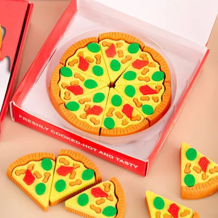 Kiqoo Pizza Eraser Box 🍕