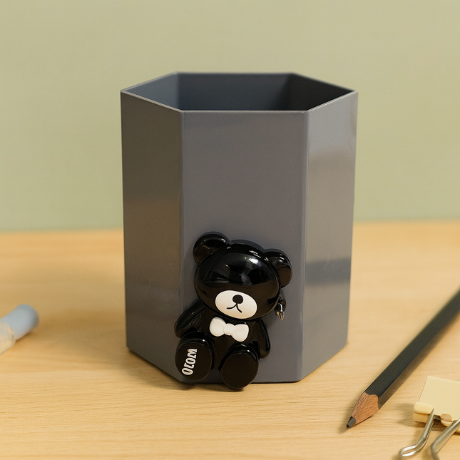 Kiqoo StyleBear Pen Stand 🐻🖊️
