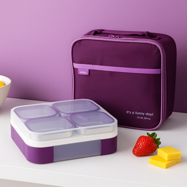 Kiqoo Luxe FlexiBox Lunch Set 🍱🧩