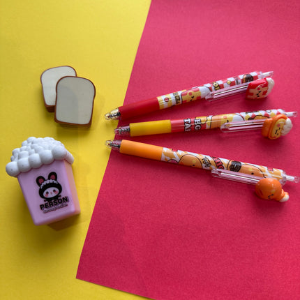 Snack Attack Stationery Combo - KIQOO