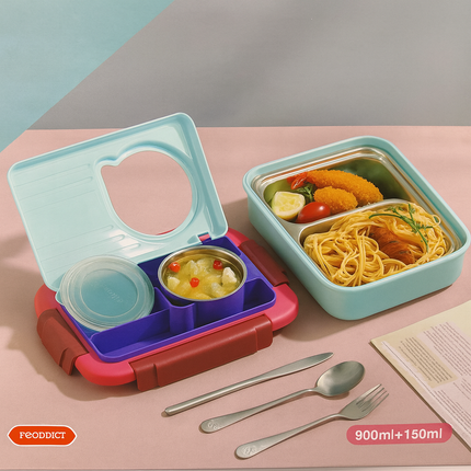 Kiqoo Moly Poly Funbite Bento Lunch Box