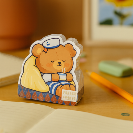 Kiqoo CozyBear Pen Stand 🐻🖊️