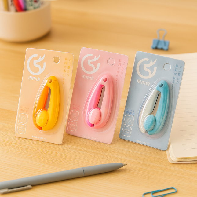 Kiqoo SnapCut Foldable Scissors ✂️👜
