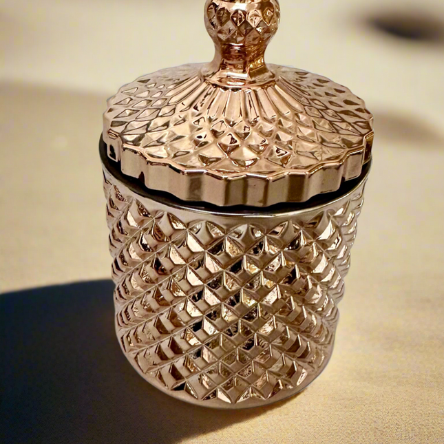 Scented glass jar candle - KIQOO