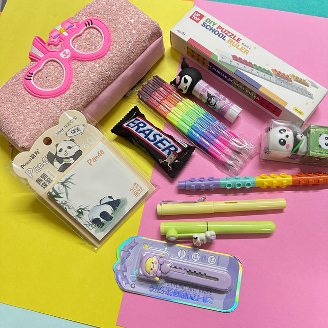 Stationery & Pencil Case combo - KIQOO