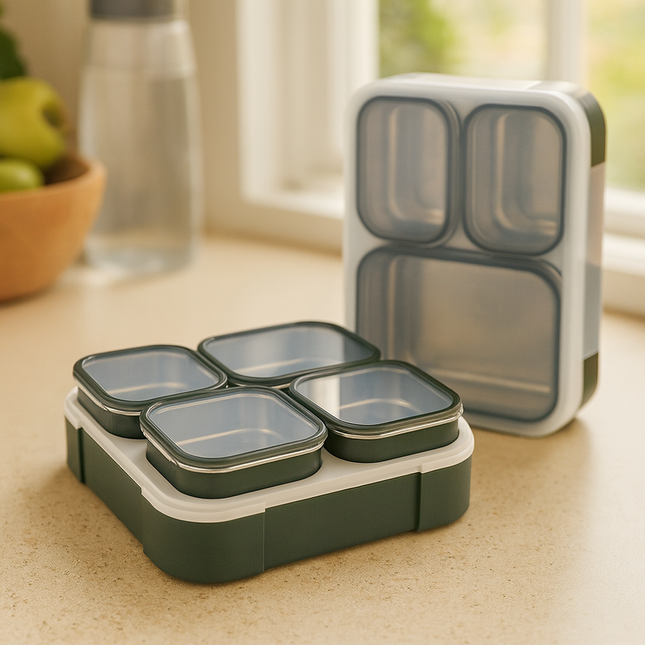Kiqoo Luxe FlexiBox Lunch Set 🍱🧩