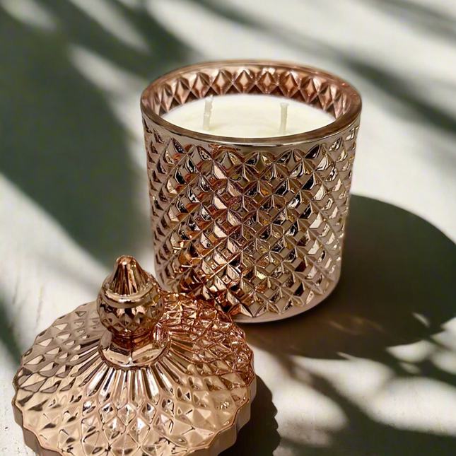 Scented glass jar candle - KIQOO