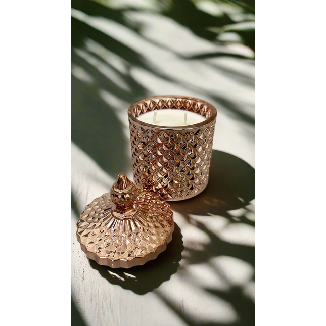 Scented glass jar candle - KIQOO