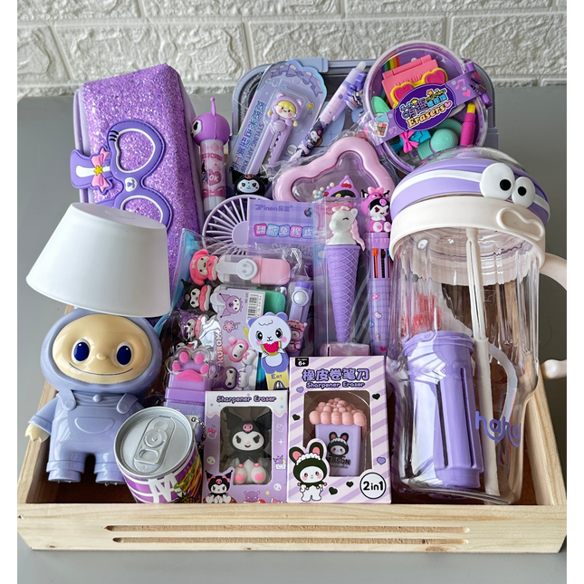 Purple hamper - KIQOO