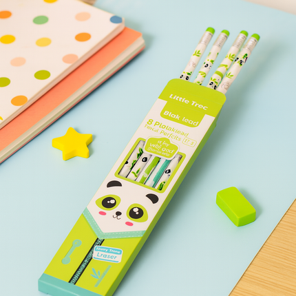 Kiqoo FunStick Pencils 🐼🐧🐰 ✏️