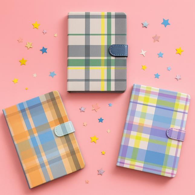 Kiqoo CheckMate Diary 📓✨ (Assorted)