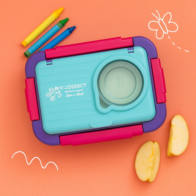 Kiqoo Moly Poly Funbite Bento Lunch Box