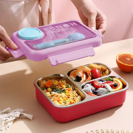 Fresh Bento 3-compartment Lunch Box - KIQOO