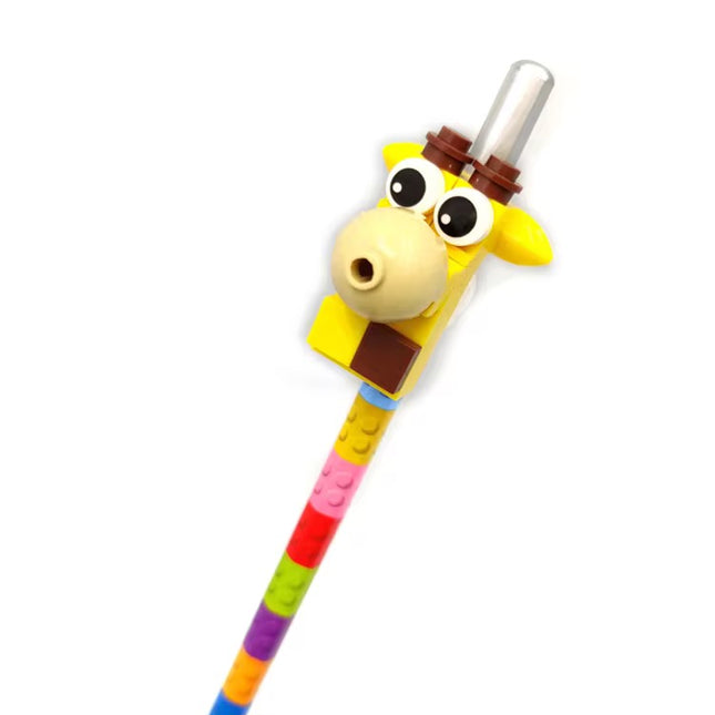 Lego Cartoon Pencil (4 pencils in one box)(Assorted)