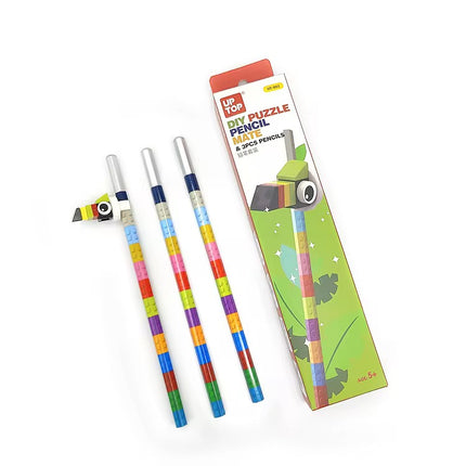 Lego Cartoon Pencil (4 pencils in one box)(Assorted)