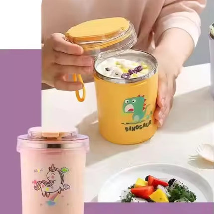 Sippy cups cum Food Containers - KIQOO