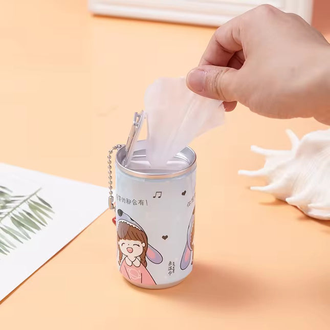 Wet wipes in a Can (Assorted) - KIQOO