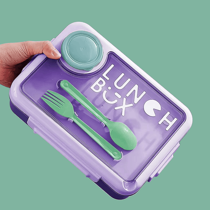 Fresh Bento 3-compartment Lunch Box - KIQOO