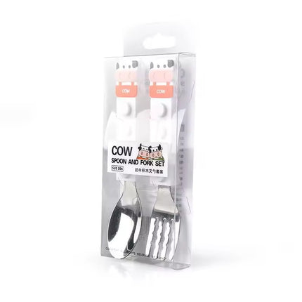 Kiqoo MooMunch Cutlery Set 🐄 🥛