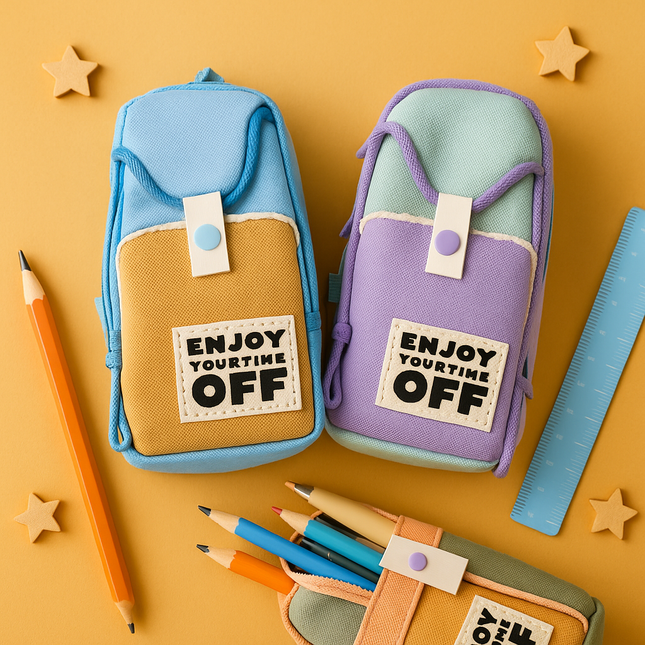 Kiqoo MiniPack Pencil Pouch 🎒✏️
