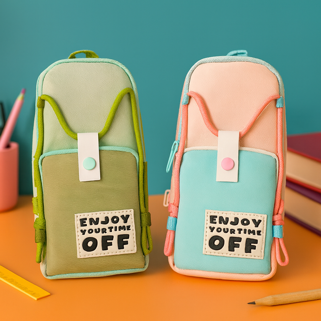 Kiqoo MiniPack Pencil Pouch 🎒✏️