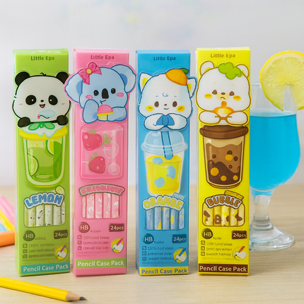 Kiqoo SippyPop Pencils 🥤✏️