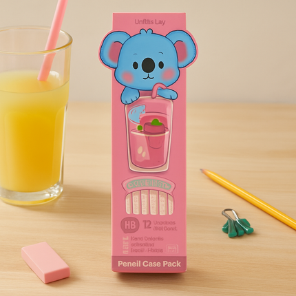 Kiqoo SippyPop Pencils 🥤✏️