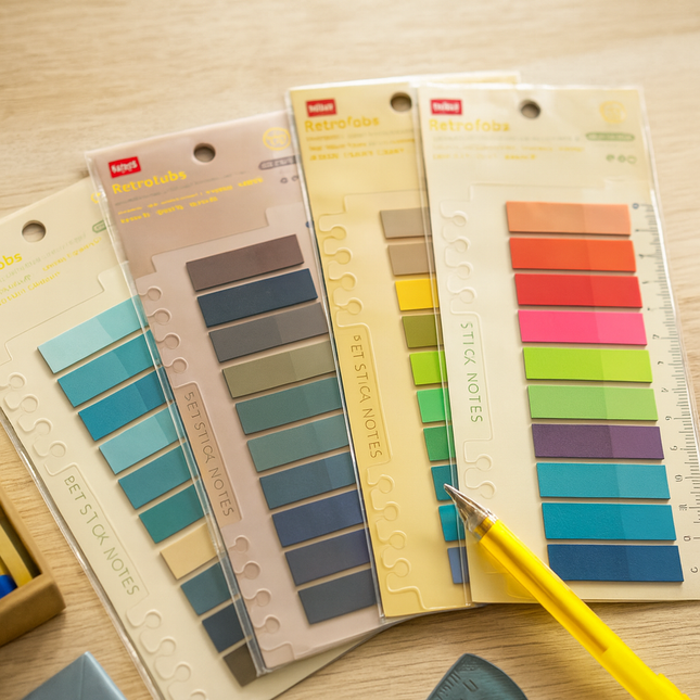 Kiqoo RetroTabs Sticky Notes 📑✨