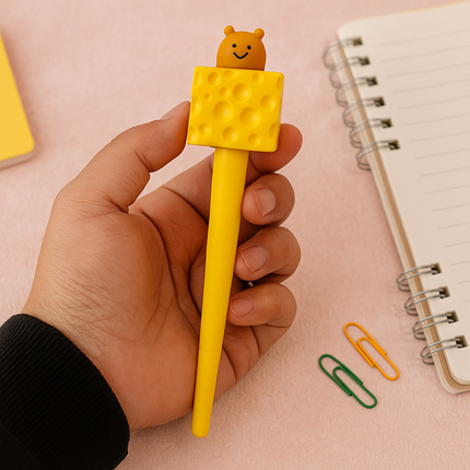 Kiqoo CheezyPop Pen 🧀🐭✏️ (Assorted)