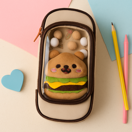 Kiqoo ToastyPouch Pencil Case 🍞✏️ (Assorted)