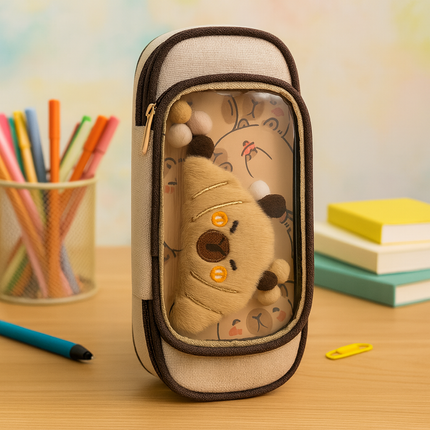 Kiqoo ToastyPouch Pencil Case 🍞✏️ (Assorted)