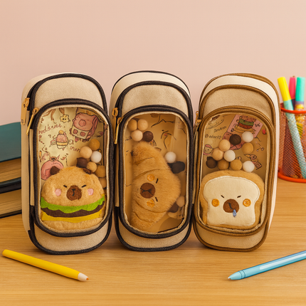 Kiqoo ToastyPouch Pencil Case 🍞✏️ (Assorted)