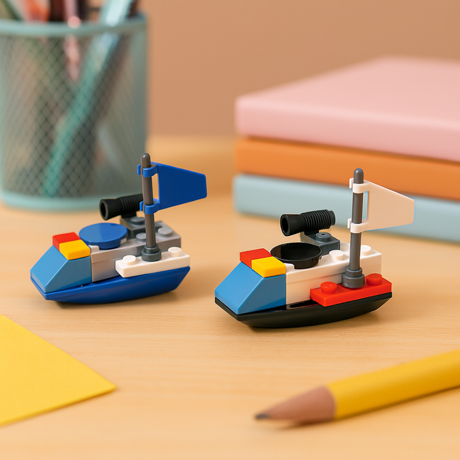 Kiqoo Lego Boat Sharpener 🚤✏️
 (Patrol Yacht)