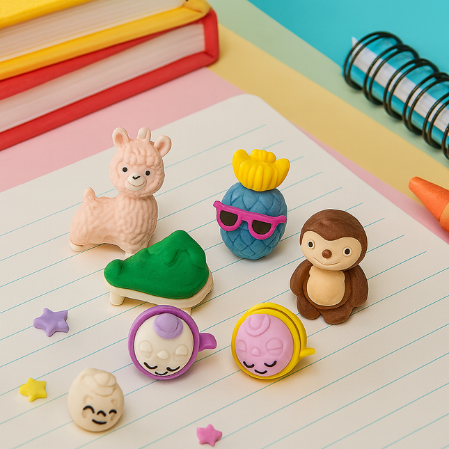 Kiqoo Greens Eraser pack (Assorted)