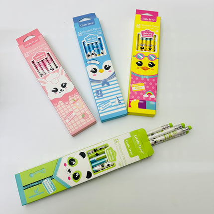 Kiqoo FunStick Pencils 🐼🐧🐰 ✏️