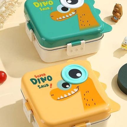 Dino Double Decker Lunch Box