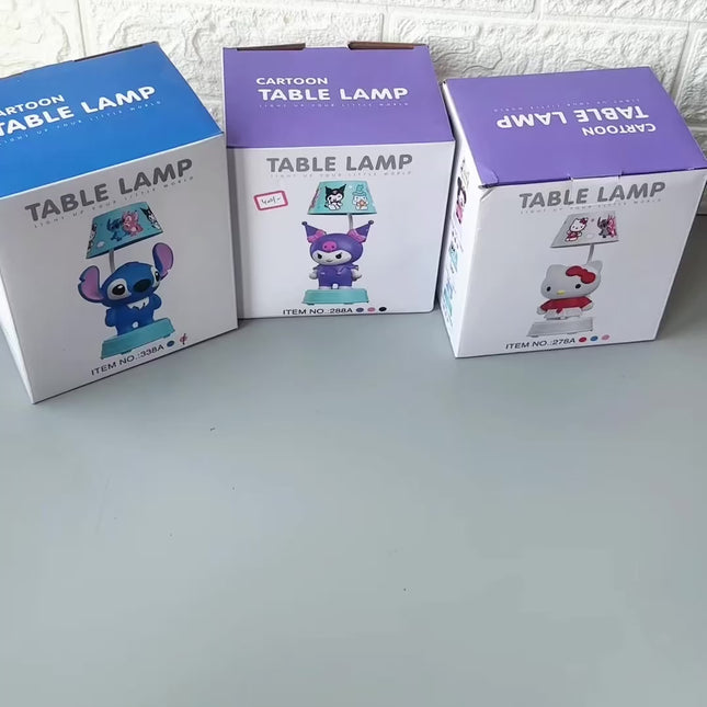 Cartoon character lamps with Sharpener